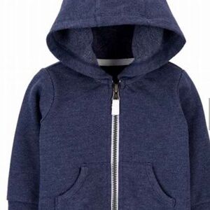 Carter’s full zip hoodie- new with tags- size 24 months